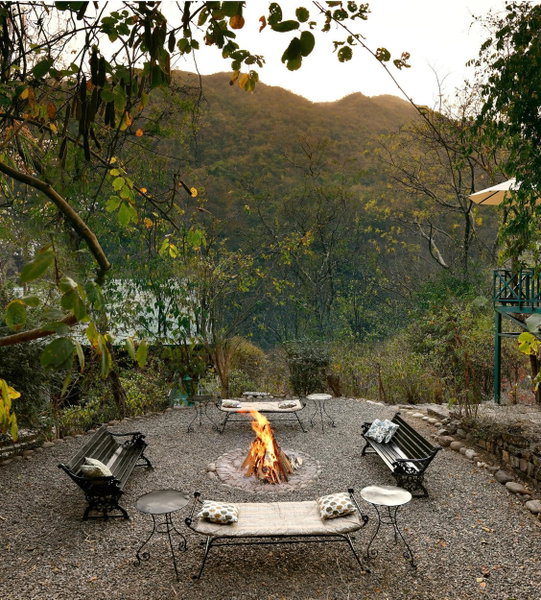 Neemrana's Glasshouse on the Ganges, Shivpuri, India