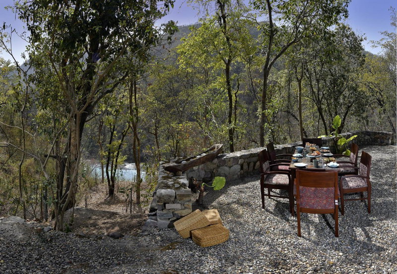 Neemrana's Glasshouse on the Ganges, Shivpuri, India