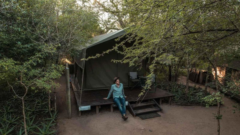 Umkumbe Bush Lodge - Luxury Tented Camp, Sabi Sand Game Reserve, South Africa
