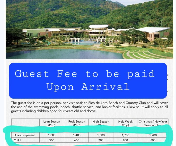 Pico de Loro Staycation (3 beds- 6 pax), Nasugbu, Philippines