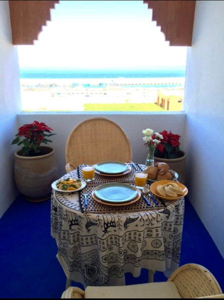 Tanger *Maison avec terrasse et vue sur la mer *, Tangier, Morocco