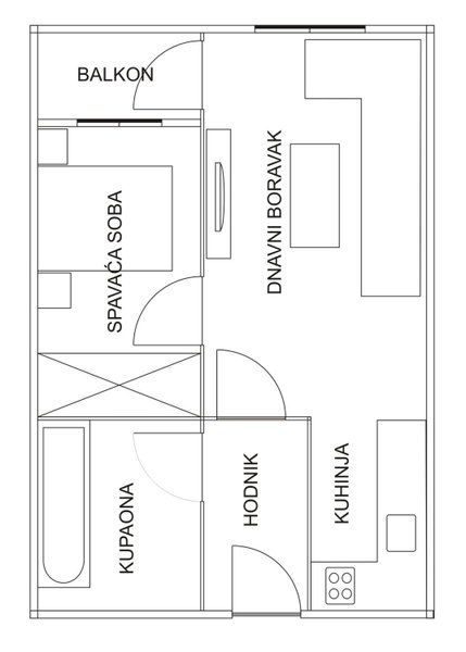 Apartman BoNi, Zagreb, Croatia