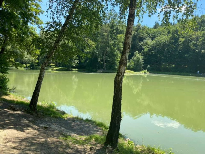 Off mode - Erdei faház a tóparton, Komló, Hungary