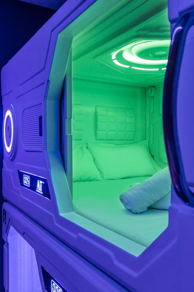 Art Seven Hostel Capsules, Madrid, Spain