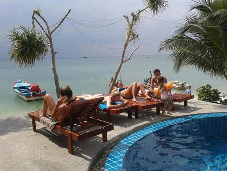 Mr. Black Resort, Haad Rin, Thailand