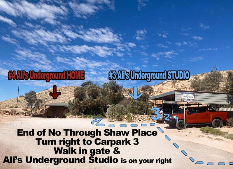 Ali's Underground Studio, Coober Pedy, Australia