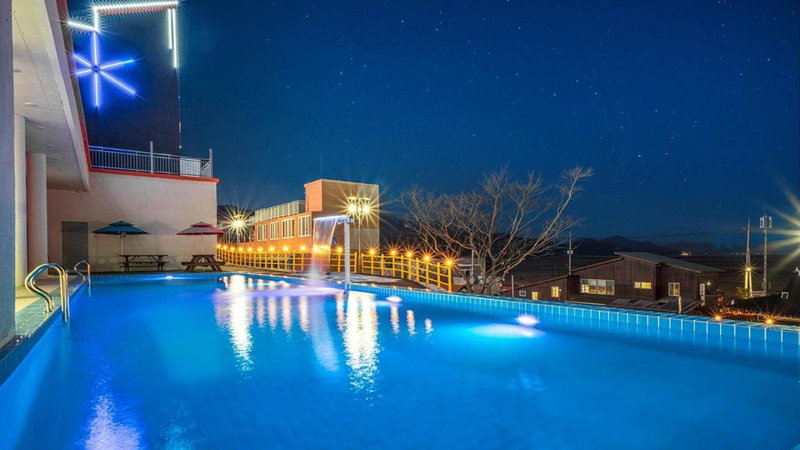 The Sky Pool Villa, Suncheon, South Korea