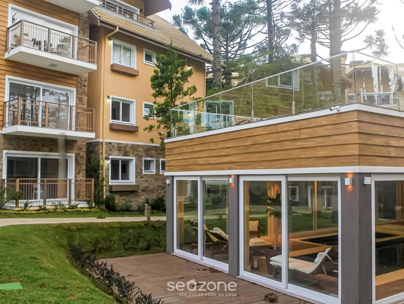 Beautiful apartment with heated pool CAP0302, Gramado, Brazil
