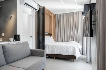ZEE Studios by Viva - Studios a 200m da beira-mar norte, Florianópolis, Brazil