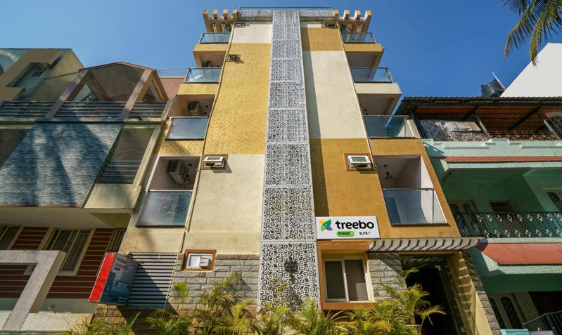 Treebo Elite 7 Koramangala, 500m from Nexus Mall, Bangalore, India