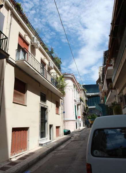 Skip Away from the Acropolis Museum by Athenian Homes, Athens, Greece