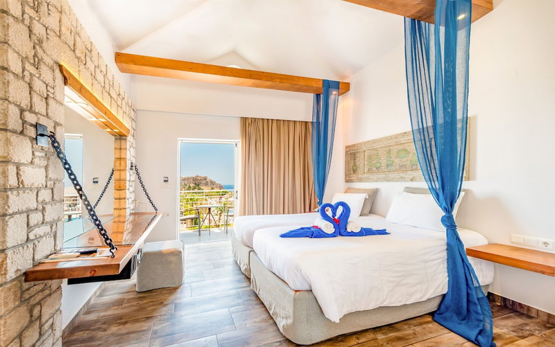 Lindos View Hotel, Rhodes, Greece