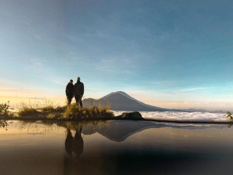 Bunbulan Panorama, Kintamani, Indonesia