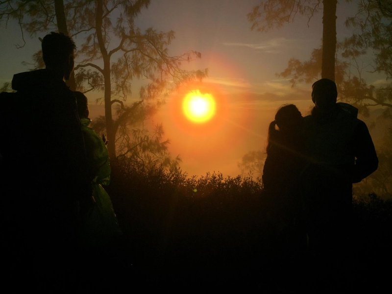 Bunbulan Panorama, Kintamani, Indonesia