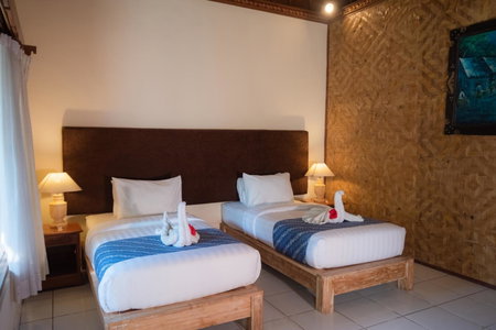 Bungalow Geringsing, Candidasa, Indonesia