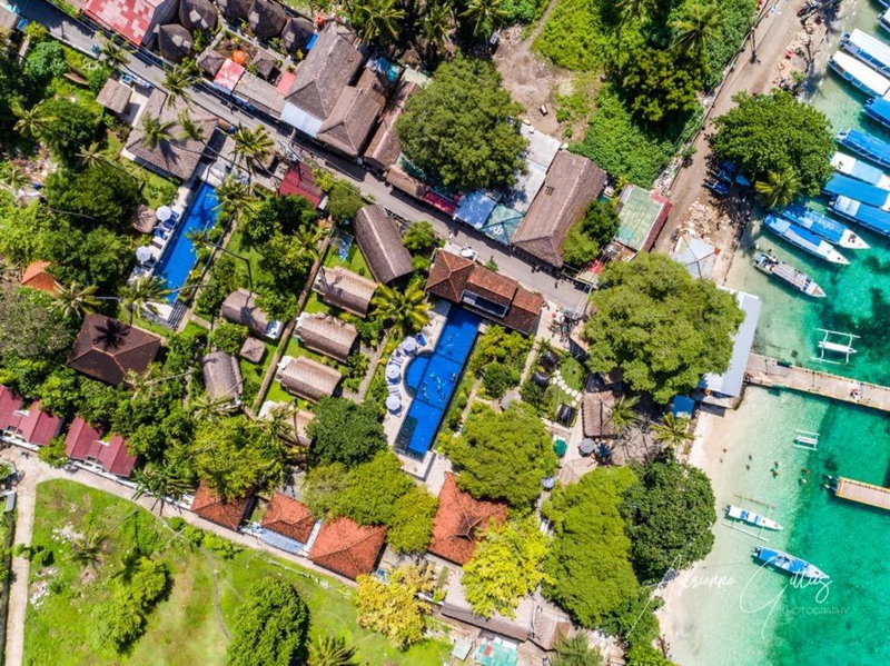 Oceans 5 Dive Resort, Gili Air, Indonesia