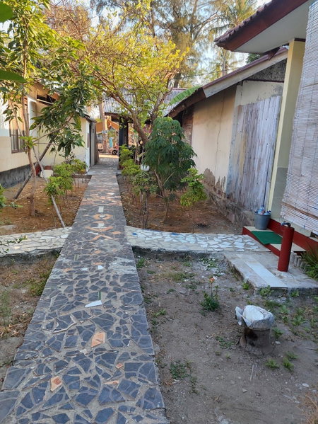 Family bungalow, Gili Meno, Indonesia