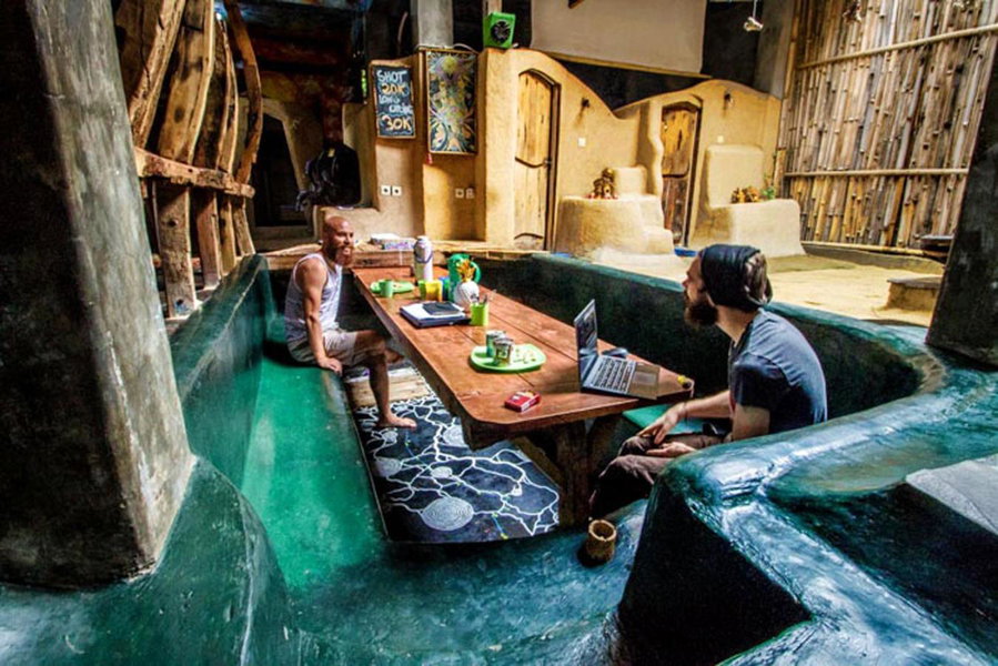 The Rabbit Tree Hostel, Gili Meno, Indonesia