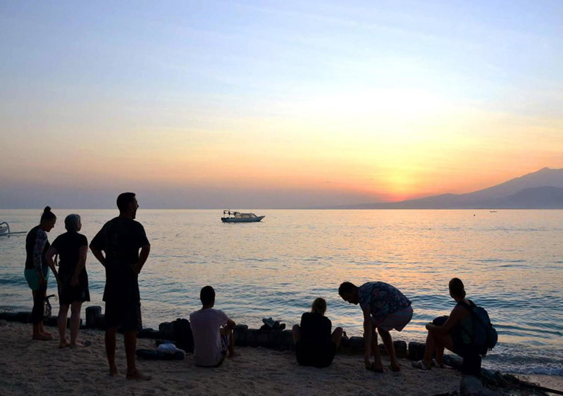 The Rabbit Tree Hostel, Gili Meno, Indonesia