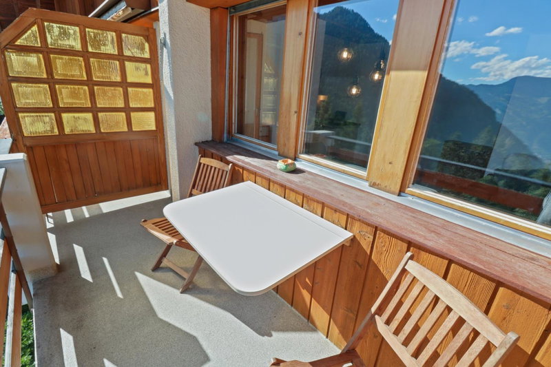 Superbe studio avec une vue magnifique, Leytron, Switzerland