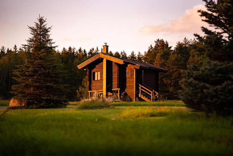 Vyhlídkový srub "Na kraji Brd", Hŭrky, Czechia