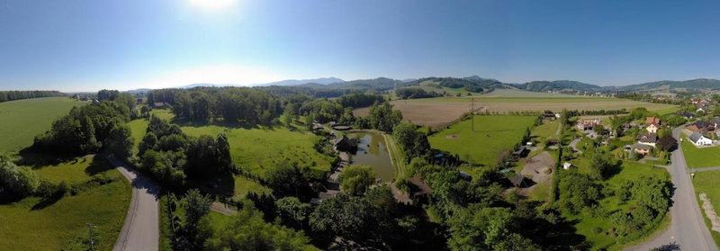 Srub RANCH NA HRANICI, Baška, Czechia
