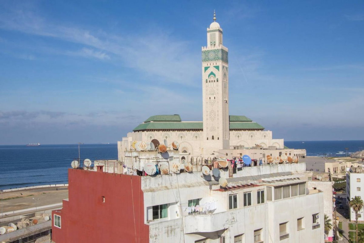 Hotel · Res Mario 3 Lovely Apartment With Balcony & Sea View Free Wifi, Casablanca