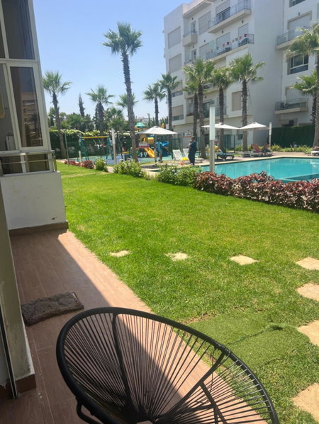 Apparemment de luxe vue piscine, Bouznika, Morocco