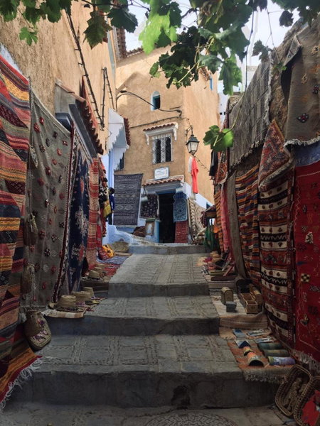 Hostal Valencia - private room with bathroom, Chefchaouene, Morocco