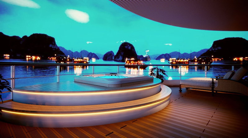 L'amour Cruise, Ha Long, Vietnam