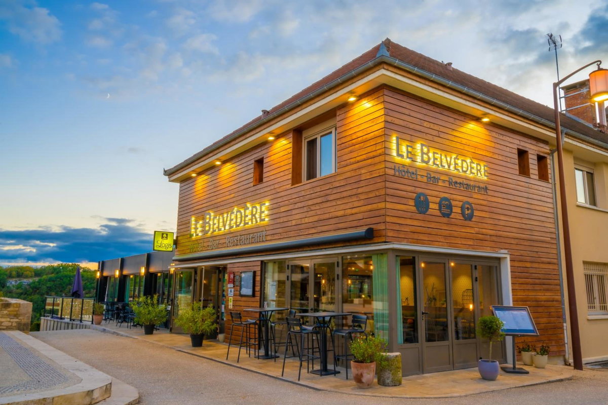 Logis Hôtels - Le Belvédère - Hôtel 2 étoiles et Restaurant, France
