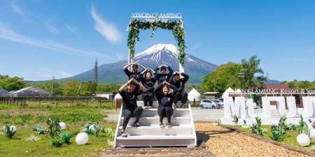 Panoramic Mt. Fuji Views from All Rooms – VISION GLAMPING Resort & Spa YAMANAKAKO, Yamanakako, Japan