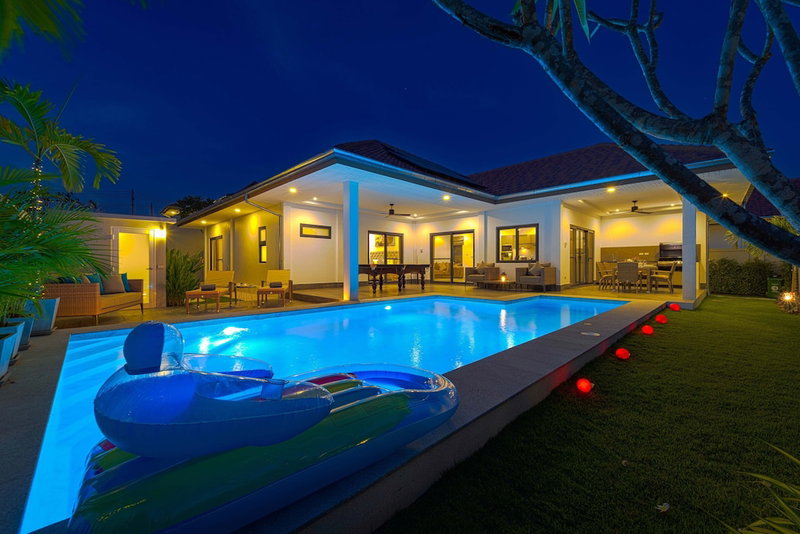 Modern 3 Bedroom Private Pool Villa -ML7, Hua Hin, Thailand