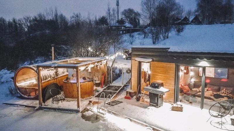 Costa del Kryspi Całoroczne Domy na Wodzie, Cholerzyn, Poland