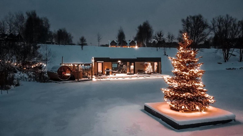 Costa del Kryspi Całoroczne Domy na Wodzie, Cholerzyn, Poland