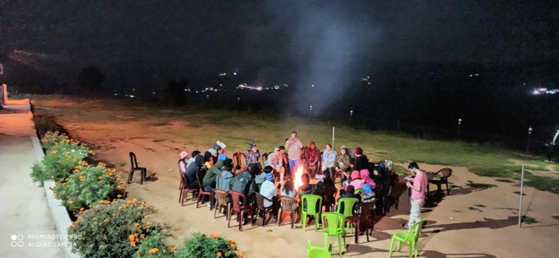 The Bowers Chalet Private Campfire & Lawn BBQ, WIFI, Breakfast Hill Top 360 degree view, Ooty, India