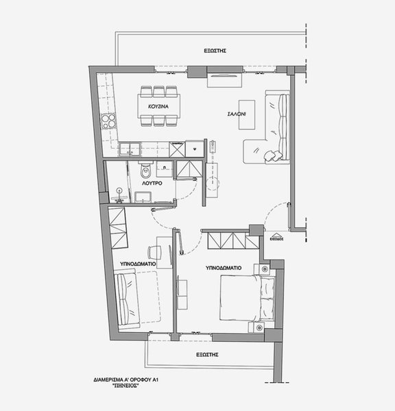 LA Larissa Luxury Apartments Peneus, Larisa, Greece