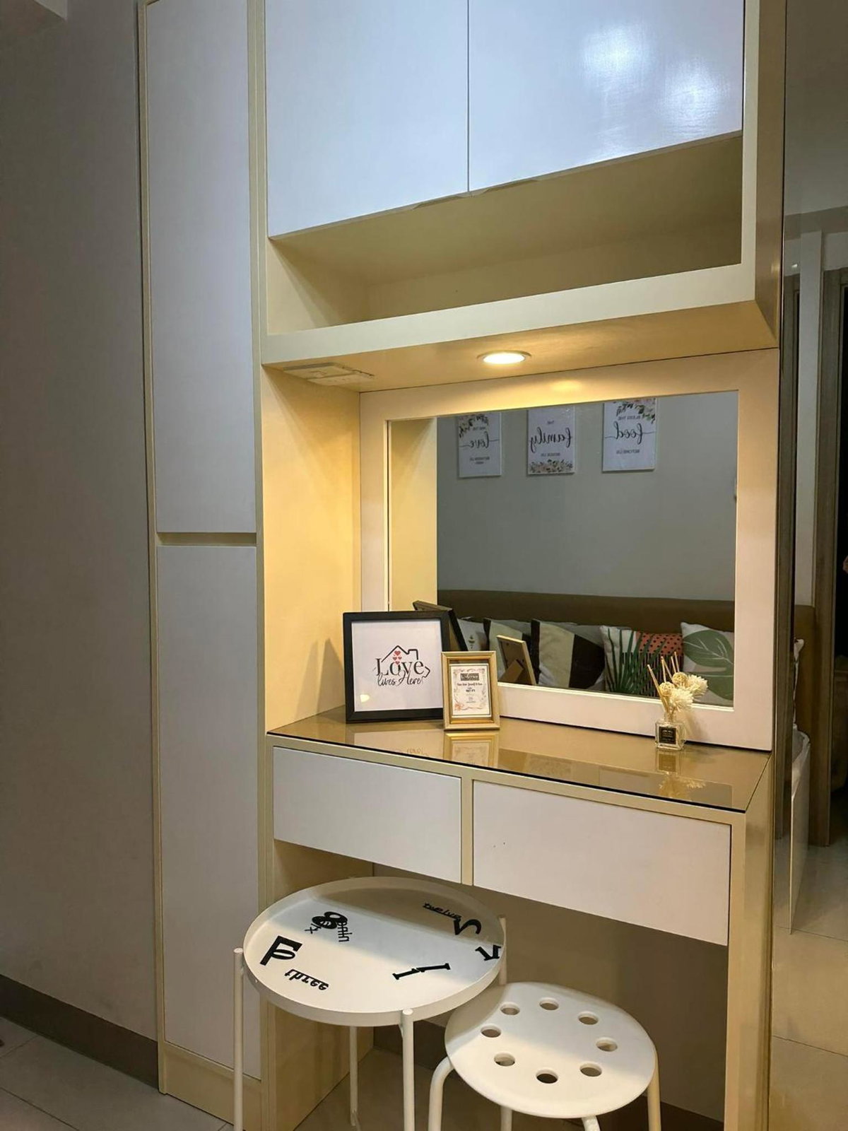 Mel and Rose Place in S Residences Tower 1 MOA, Philippines
