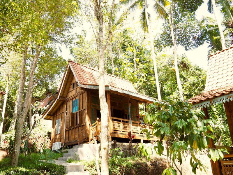 Green Vanilla Bungalow, Sidemen, Indonesia