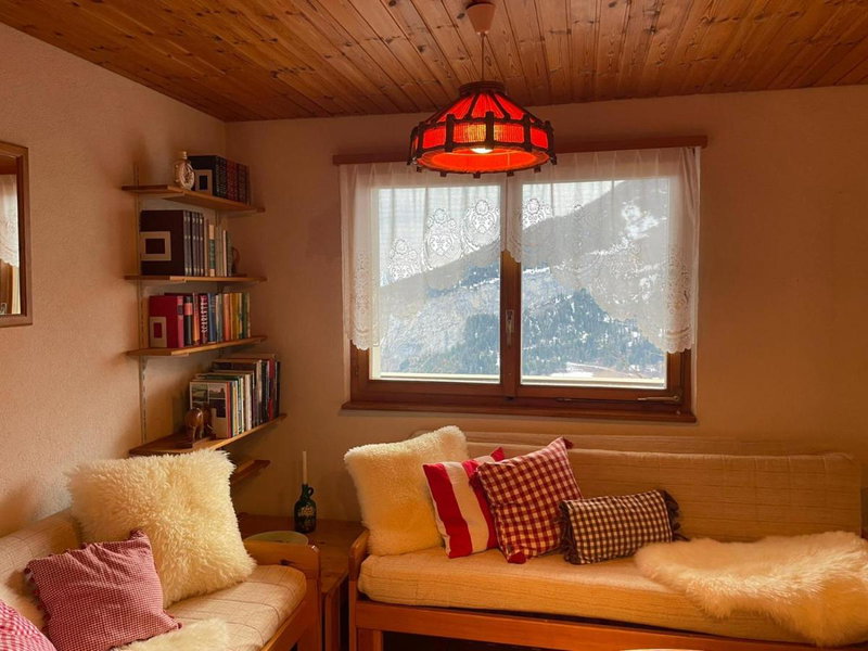 Gemütliche Wohnung mit Traumaussicht!, Albinen, Switzerland