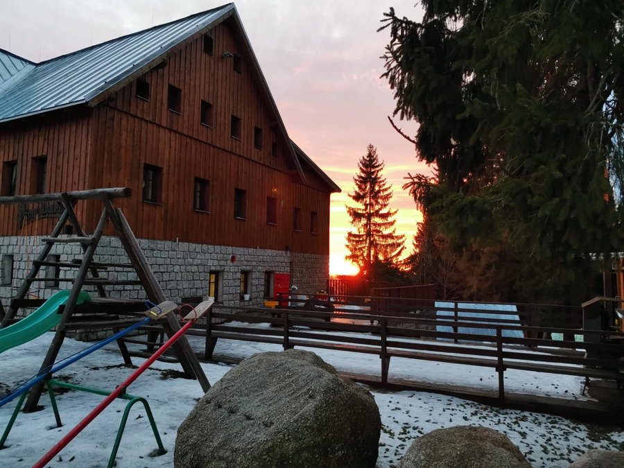 Chata Bramberk, Lučany nad Nisou, Czechia