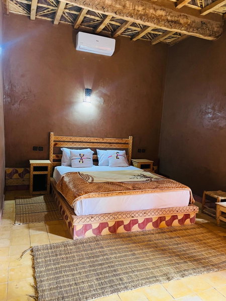 Camping auberge palmeraie d'amezrou, Zagora, Morocco