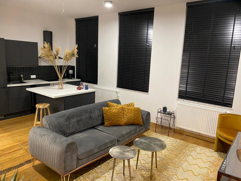Cozy apt w/ king bed great for discovering Liege, Liège, Belgium