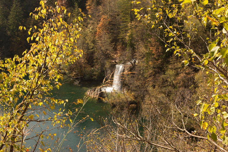 10 minutes walk to the lakes, Plitvička Jezera, Croatia
