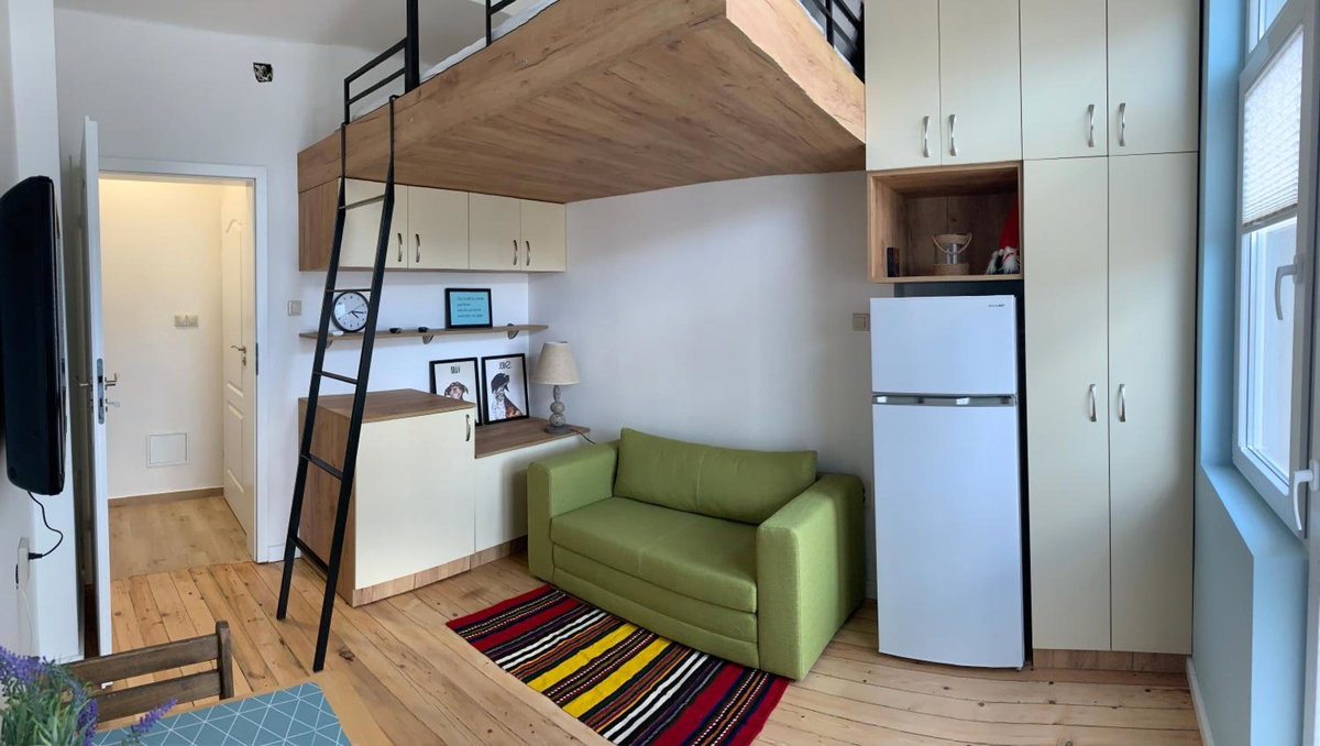 Campbell's central apartment, Bulgaria