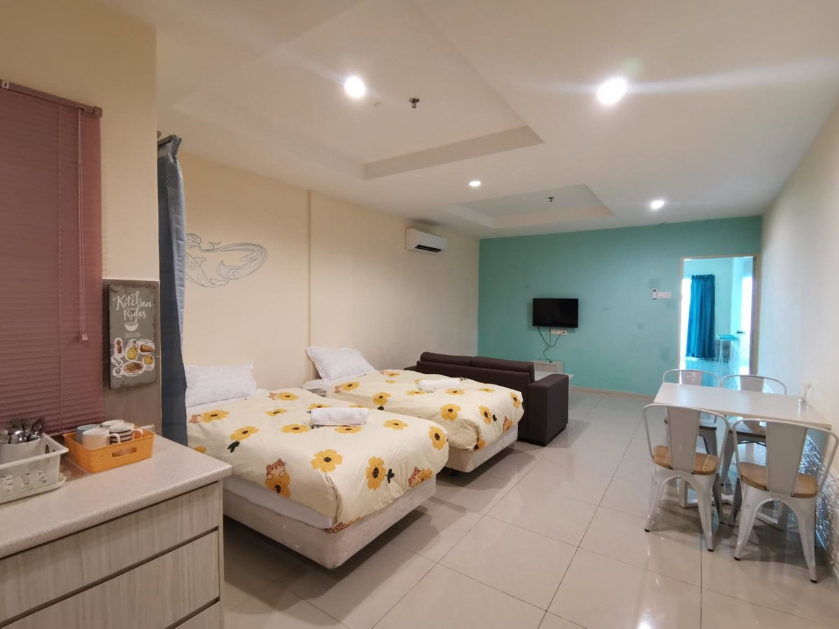 Peaceful 1-bedroom unit at Marina Island by JoMy Homestay, Malasia