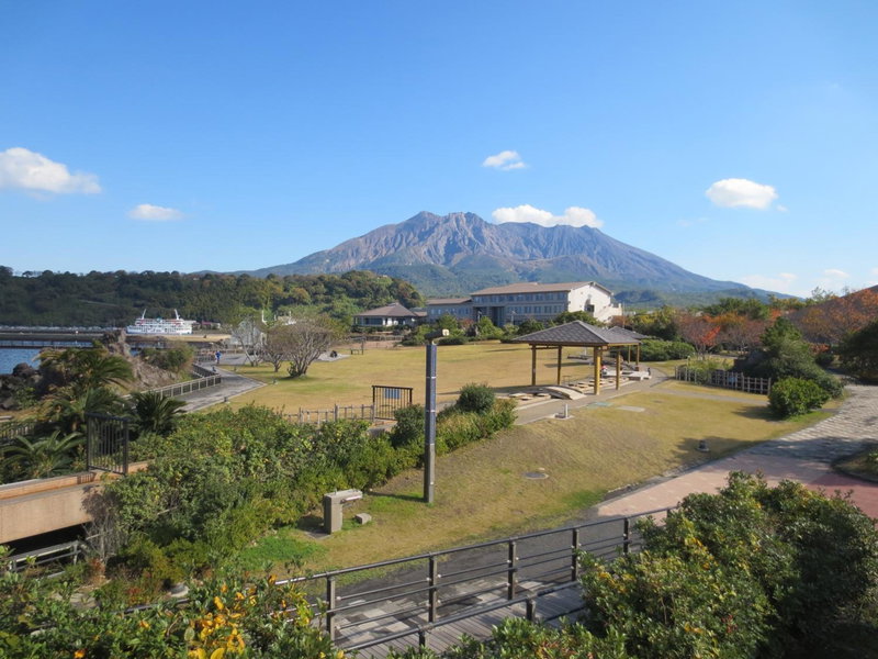 Rainbow Sakurajima, Sakurajima, Japan