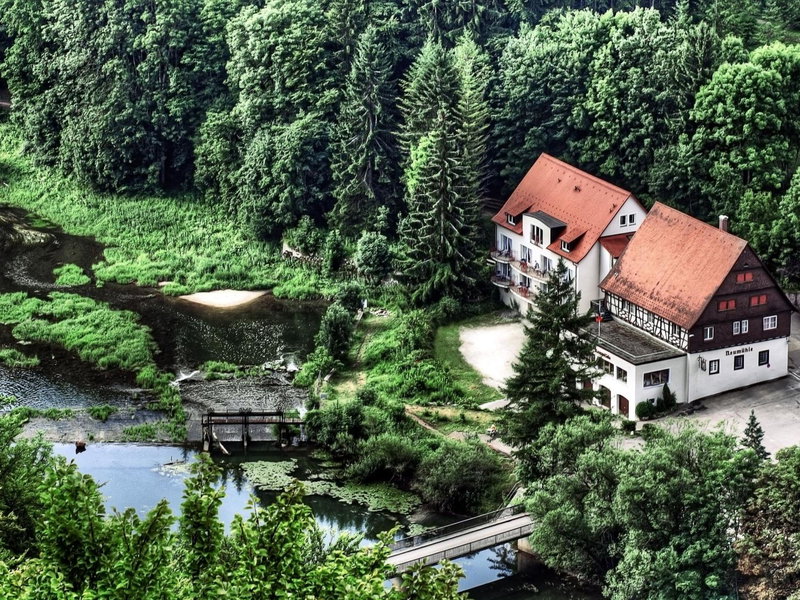 Hotel-Gasthof Neumühle, Thiergarten, Germany