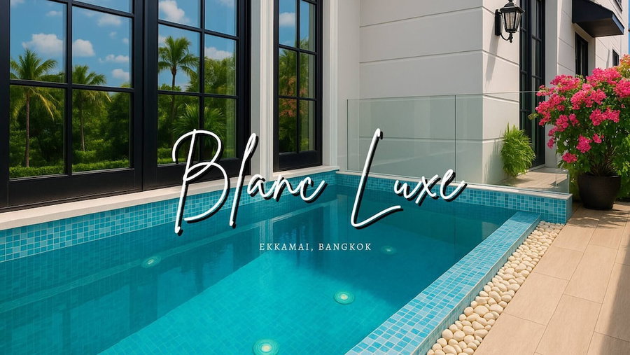 Stylish 7beds Poolhouse With Cinema & Lift - 2min to BTS, Bangkok, Thailand