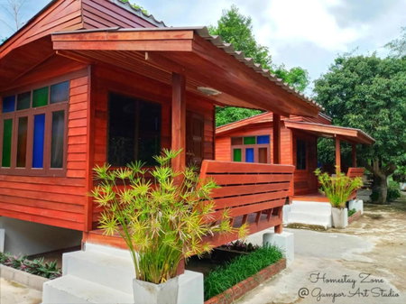 Gumpor Art Studio, Chiang Rai, Thailand